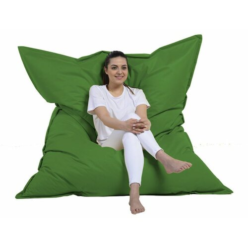 giant cushion 140x180 - zeleni vrt bean bag Slike