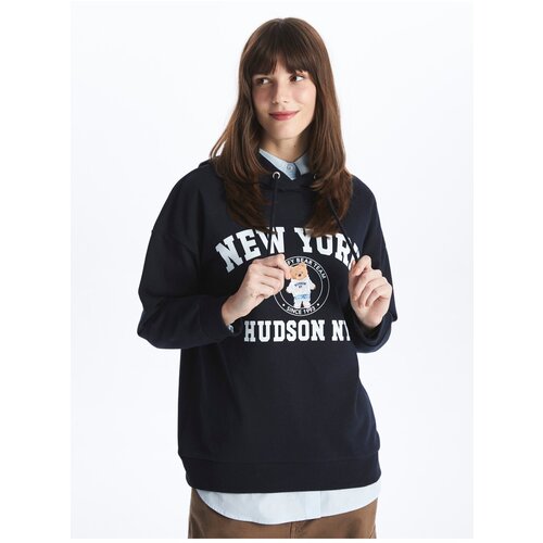 LC Waikiki Printed Long Sleeve Oversize Women&amp;#039;s Hoodie Slike