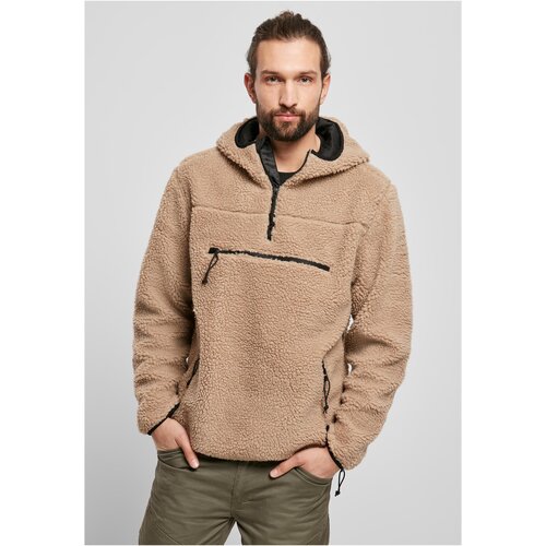 Brandit Teddyfleece Worker Pullover Jacket camel Slike