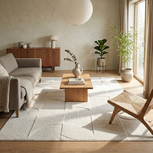 ESTE Kremno bela preproga 160x230 cm Luna &amp;ndash; Slike