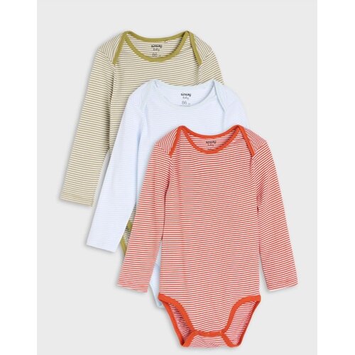 Sinsay Pamučni bodi s prugama 3 pack Cijene