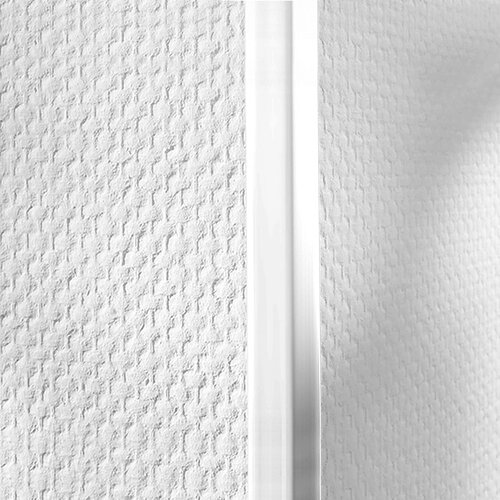 LOGOCLIC Kotna letev (2750 x 30 x 30 mm, bela) Slike