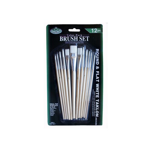  Kistovi Royal &amp;amp; Langnickel - 12-dijelni set (set kistova - okrugli a) Slike