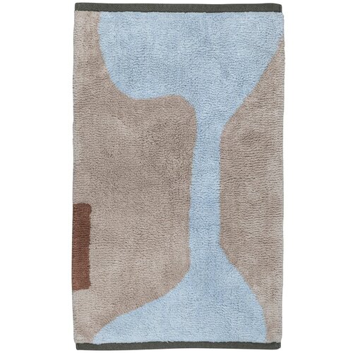Mette Ditmer Denmark Svijetlo plavi/bež periv pamučan tepih 50x80 cm Figura &amp;ndash; Slike