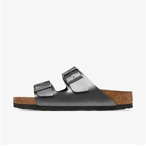 Birkenstock Arizona bf metallic black Cene