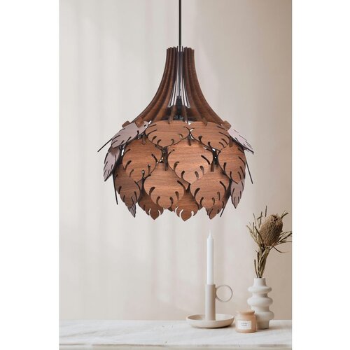 Opviq UAV001 walnut chandelier Cene