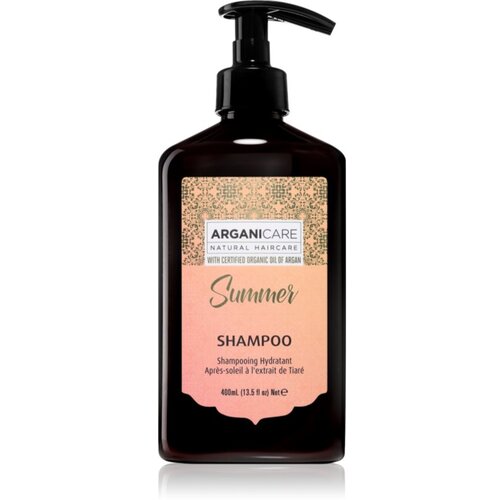 Arganicare Summer Shampoo &amp;scaron;ampon za lase izpostavljene soncu 400 ml Slike