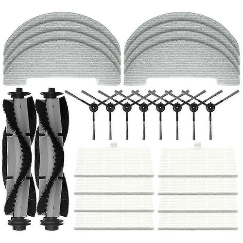 INORCO Primerno za Vactidy T7 T8 Nadomestni rezervni deli Dodatki Glavna stranska krtaa Hepa Filter Mop Cloth, (21982880) Slike