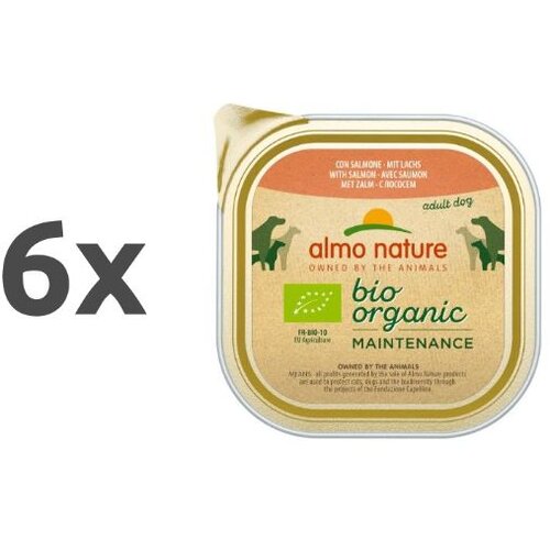 Almo Nature Bio Pate - losos 6 x 100 g Cene