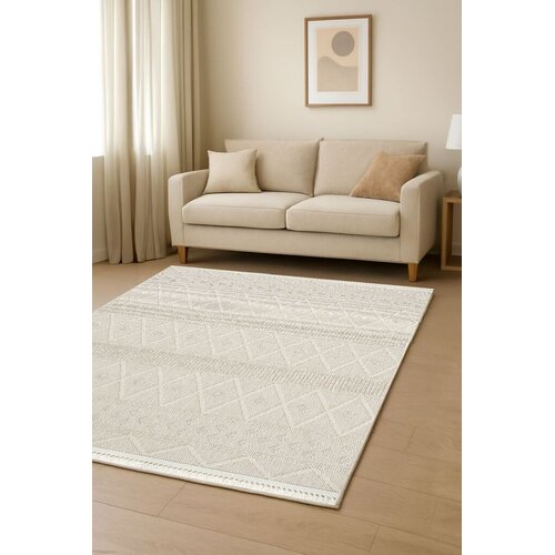 Conceptum Hypnose Tepih Hasir 620, 100x150 cm, Krem Cijene