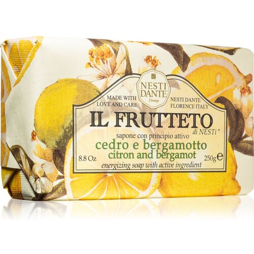 Nesti Dante Il Frutteto Citron and Bergamot naravno milo 250 g Cene