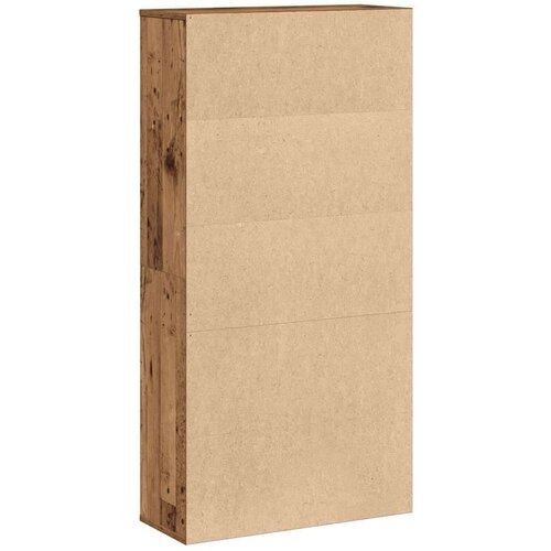 VidaXL Regal za knjige boja starog drva 60x24x120 cm konstruirano drvo Slike