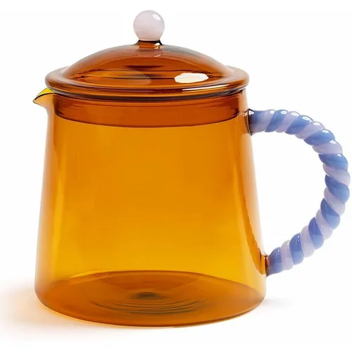 &k amsterdam Vrč za čaj Teapot Duet Amber