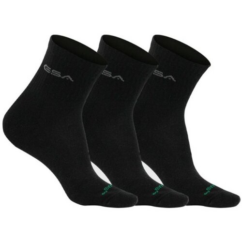 GSA Muške čarape OrganicPlus[+] 360 Extra Cushioned Quar 3/1 crne Slike