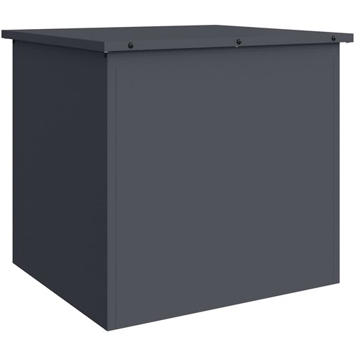 vidaXL Zunanja shranjevalna &scaron;katla Antracit 55 x 50,5 x 50 cm Jeklo, (5000273620) Cene