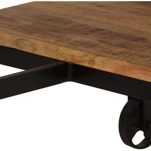  sa sklopivim stolcem od mango drva 115 x 50 x 76 cm Slike