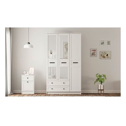 Hanah home Ormar Rb-168-01-009, 105x210x52 cm, Bijeli Cijene
