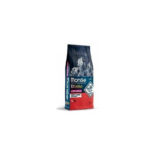 Monge BWild hrana za štence - PUPPY sve rase - low grain - jelen - 12kg Cene