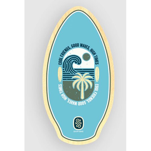 Skim One Wood High Times 105 X 53 Bodyboard white Cene