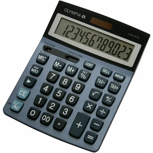  kalkulator namizni olympia 12-mestni lcd-6112 olympia kalkul n