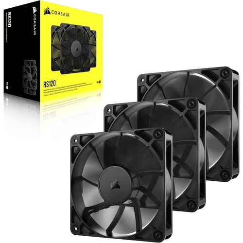 Corsair Set Ventilatora za kućište RS120, 120mm Fan, Triple Pack, 3 komada Slike