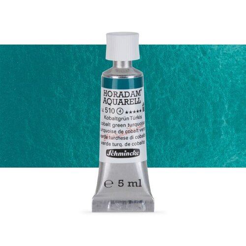  Akvarel boje u tubi Schmincke Horadam 5 ml | 510 Cobalt Green Turquoise Slike