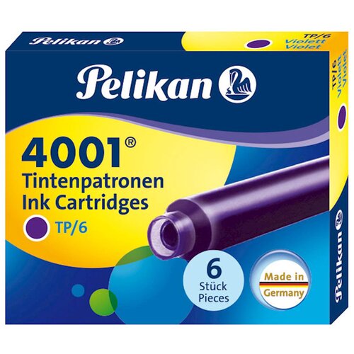 Pelikan Črnilni vložek TP/6, vijolična Slike