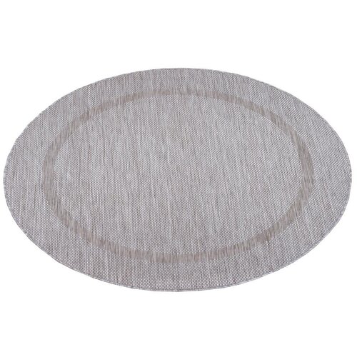 Novel Ravno Tkana Preproga Relax, Srebrna, 160cm Slike