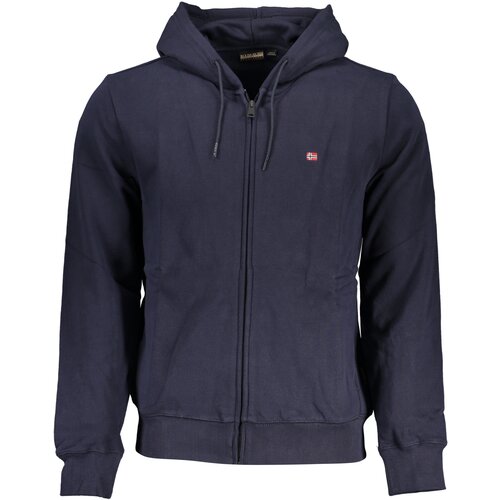 Napapijri MEN&amp;amp;#39;S BLUE ZIP SWEATSHIRT Slike