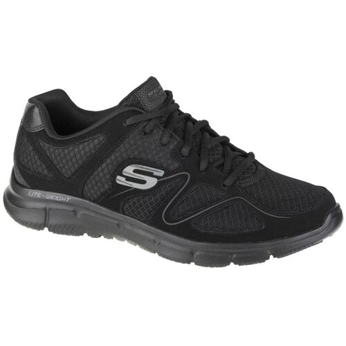 Skechers mo&amp;scaron;ki Čevlji Flash Point 58350/BBK Black Slike