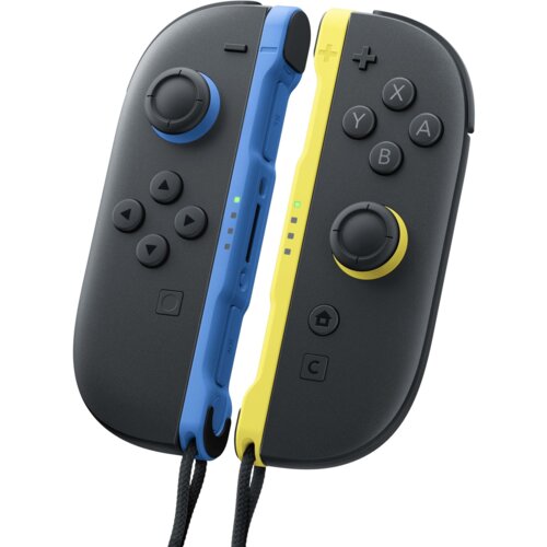 Nintendo Joy-Con 2 Crno, Plavo, Žuto Bluetooth Podloga za igre Analogni / Digitalni Switch 2 izdanje Slike