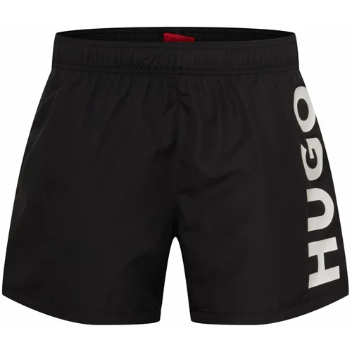Hugo Kratke kopalne hlače 'Abas' črna / bela