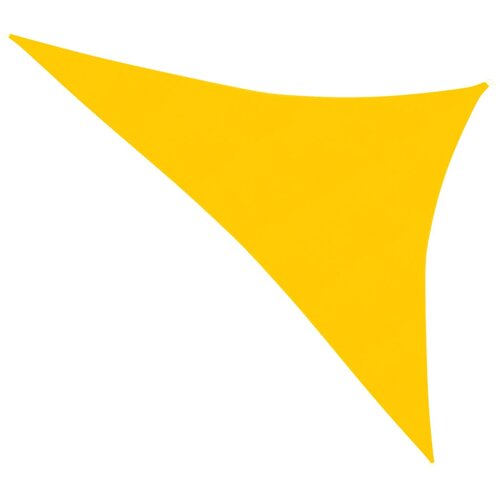 vidaXL Senčno jadro 160 g/m² rumeno 3x4x5 m HDPE, (20702668) Cene