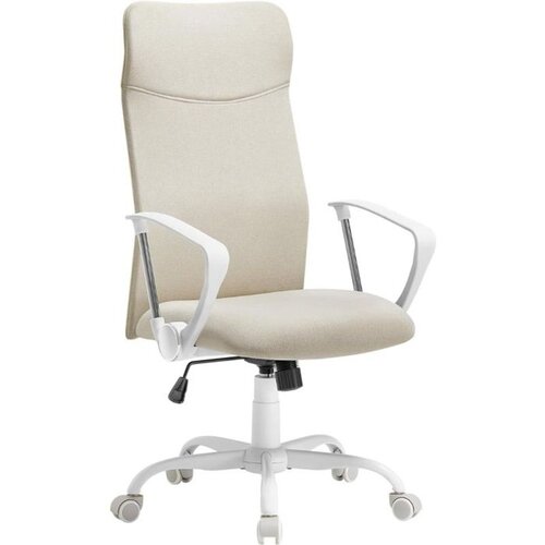 Songmics ergonomski pisarni&amp;scaron;ki stol bež Slike