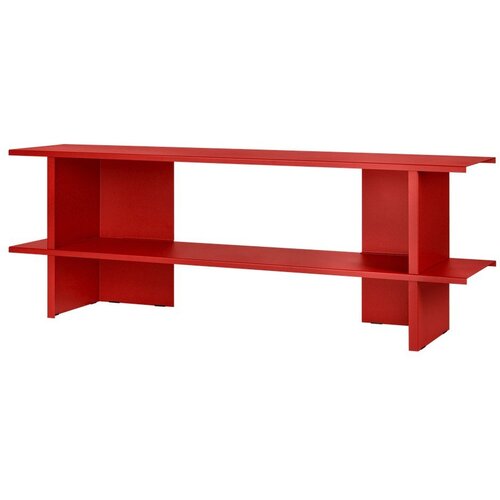 noo.ma Crveni metalni regal 160x57x37 cm Hes &ndash; Cijene