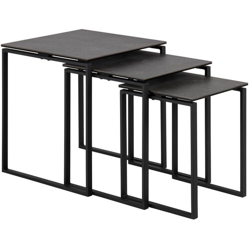 Livetastic SET MIZIC, 50/55/50 cm črna Slike