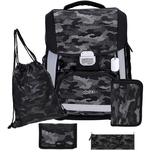 ABC123 Prvo&amp;scaron;olski set Camouflage (5-delni) Slike