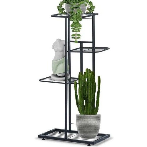 Vilde metalni stalak za cvijeće &amp;ndash; 4 razine, 80 cm Slike