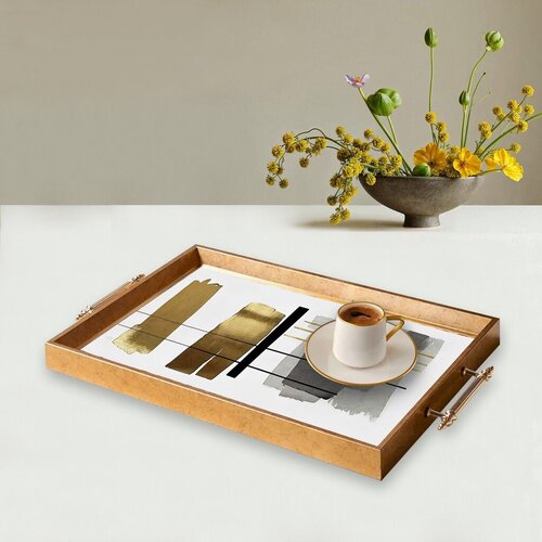 Aberto Design Poslužavnik TPEA9837 50 x 29 x 3.5 cm, Šareni Cene