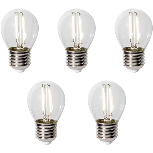 LUEDD Komplet 5 E27 LED lamp P45 Sensor LUX 3W 250 lm 3000K Slike