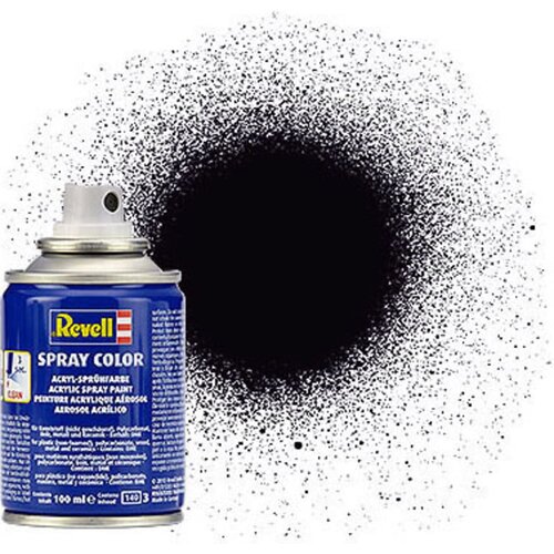 Revell Aerosol Paint - Black Matte, 100 ml Cene