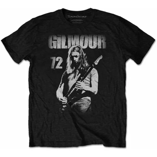 David Gilmour majica 72 L Črna