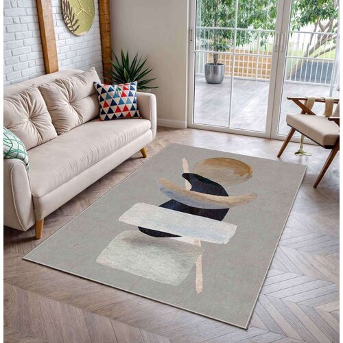 Conceptum Hypnose tepih Shml21, pravougaoni, 100x140 cm, sivi Cene