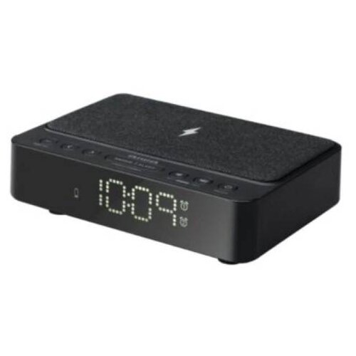 Aiwa Radijska budilka z brezžičnim polnilcem, CR-30BK, (21740671) Cene