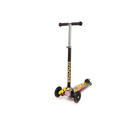 4Baby Balansirajući romobil s LED kotačima (do 50 kg) &amp;ndash; Yellow Slike