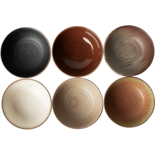  BOWL / 6-pack mixed colors - large Cene