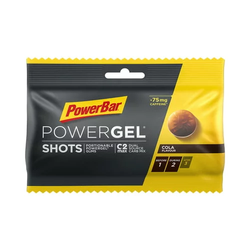 PowerBar powergel Shots - Kola s kofeinom