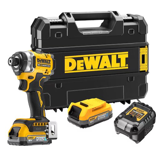 Dewalt DCF860E2T aku udarni odvrtač 1/4&amp;quot; 18V xr bez četkica 282Nm (2x1.7Ah powerstack) Slike