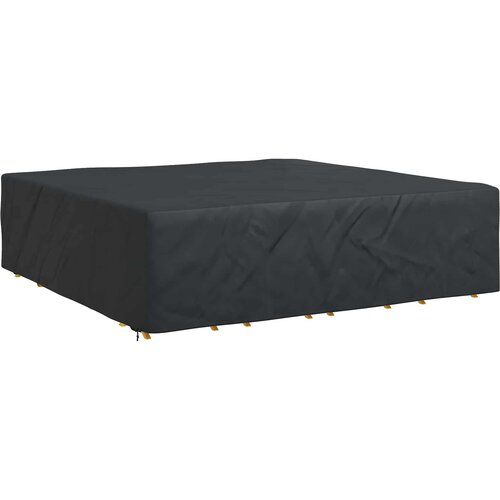  Pokrov za namje&amp;scaron;taj Jednobojno Crna 275 x 275 x 70 cm 600D Slike