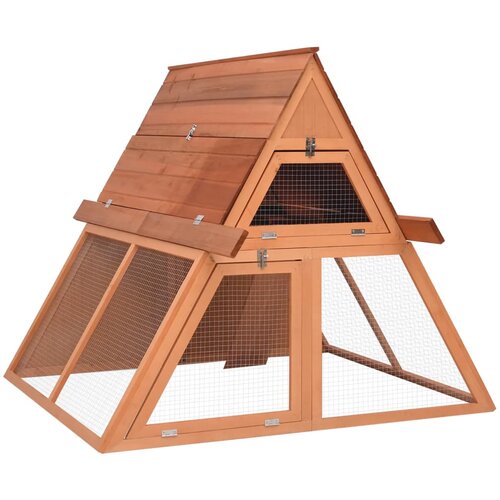 vidaXL Kavez za zečeve 152 x 127 x 109,5 cm od masivne jelovine Cijene